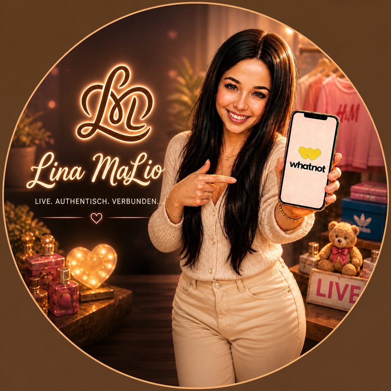 Lina MaLio – Live Second Hand Mode auf Whatnot